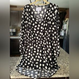 Lane Bryant - long polyester blouse